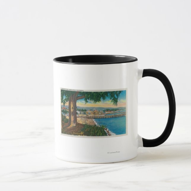 Casino and Pier, Santa CruzSanta Cruz, CA Mug (Right)