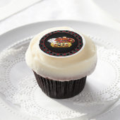 Casino Birthday Cupcake Topper - 21st Birthday Edible Frosting Rounds (Cupcake)