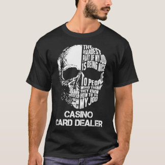 Casino Card Dealer T-Shirt