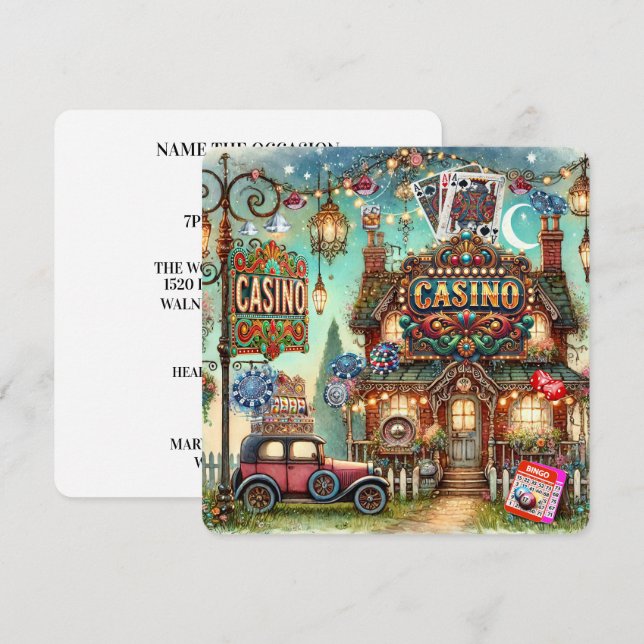 CASINO . CARDS . BINGO (Front/Back)