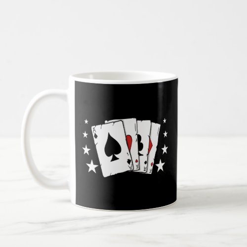 Casino Cards Poker Chips Player Gambling  Coffee Mug