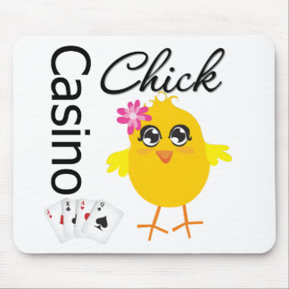 Casino Chick Mouse Pad
