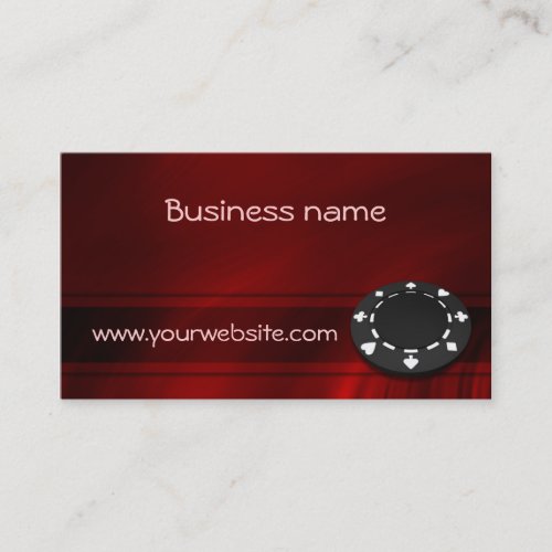 Casino Chip Business Card Templates