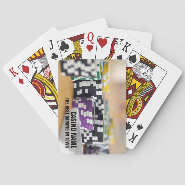 Casino Chips, Casino, Gaming Industry Poker Cards (Back)