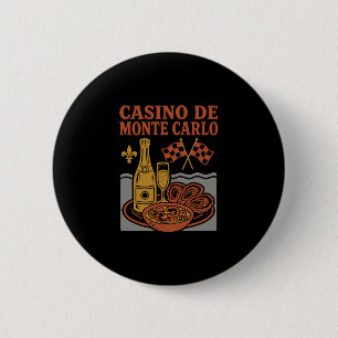 Casino De Monte Carlo Souvenir Monaco Food And Tra Button