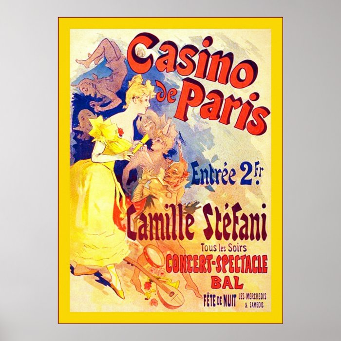 Casino de Paris ~ Vintage French Advertising Posters
