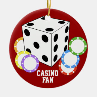 Casino Fan Love Poker Ornament