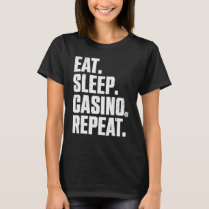 Casino For Men Women Casino Gambler Poker T-Shirt