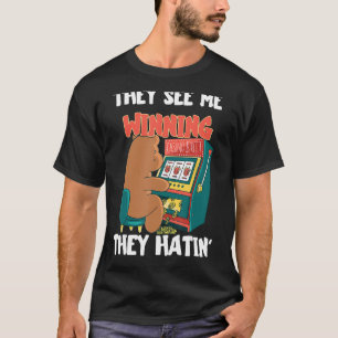 Casino Gambling Machine Gambling Hall Free Spins 1 T-Shirt