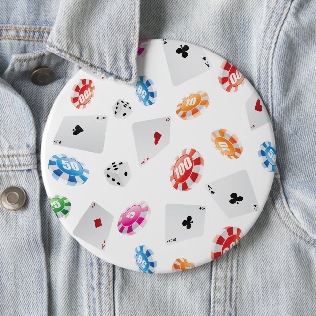 Casino, Games accessories pattern Button (In Situ)