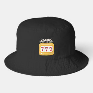 Casino Happy Number  Bucket Hat