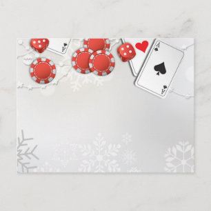 Casino Holiday Postcard