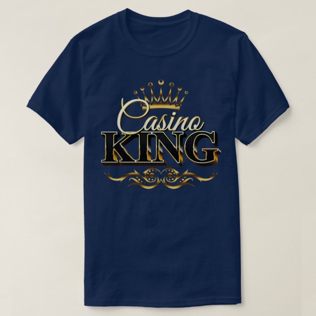Casino King T-Shirt (Design Front)