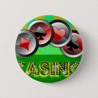 Casino Life Pinback Button
