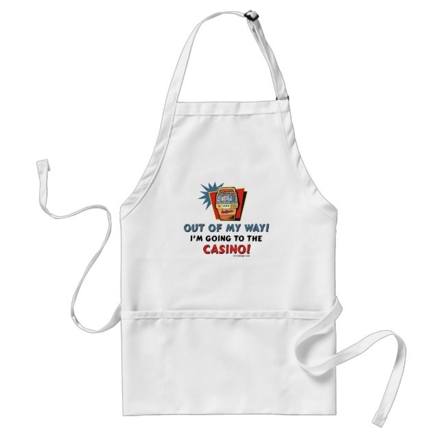 Casino Lovers Adult Apron (Front)