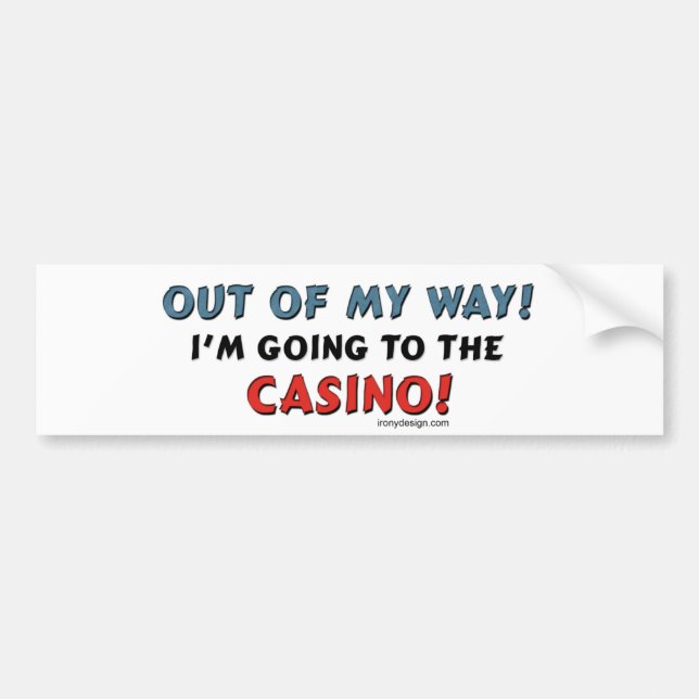Casino Lovers Bumper Sticker (Front)