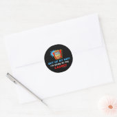 Casino Lovers Classic Round Sticker (Envelope)