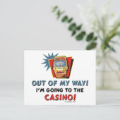 Casino Lovers Postcard (Standing Front)