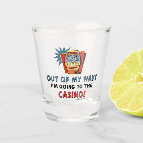 Casino Lovers Shot Glass