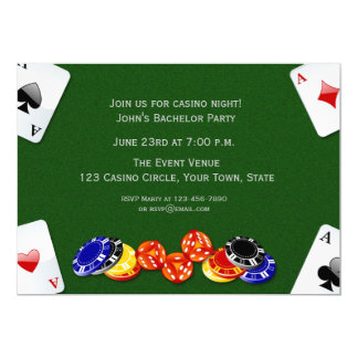 Casino Invitation Paper 9