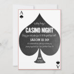 Casino Night Invitation at Zazzle
