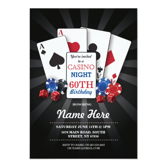 Vegas Party Invitations 9