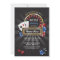 Casino Night Las Vegas Birthday Invite Party