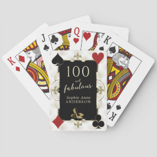 Casino Night Poker 100 and Fabulous Birthday Party Cards