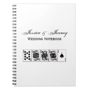 Casino Night Poker Royal Straight Flush Spades Notebook