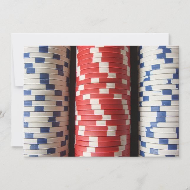 Casino Party Invitation (Front)