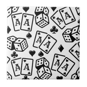 Casino Pattern Ceramic Tile