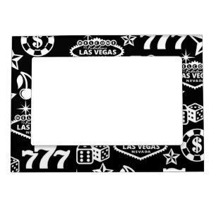 Casino Pattern Magnetic Frame