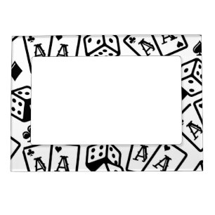 Casino Pattern Magnetic Frame