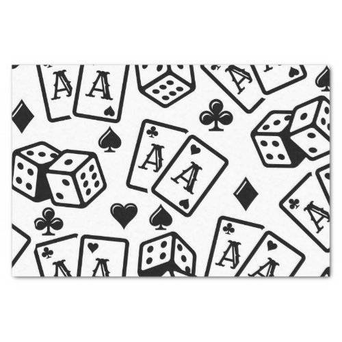 Casino Pattern Tissue Paper