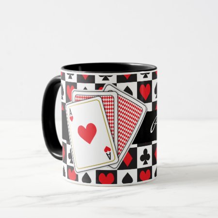 Casino Playing Card Coffee Mug