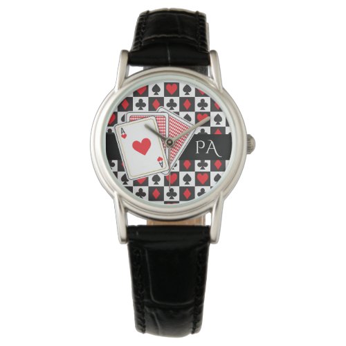 Casino Playing Card Watch