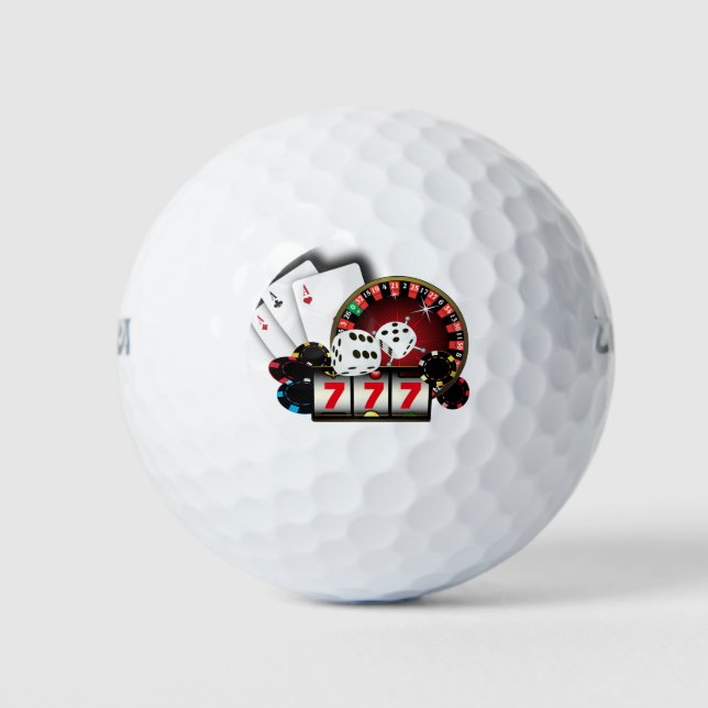 casino, poker, adult item golf balls (Front)