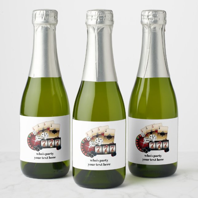 casino, poker, adult, wine,  wine label, sticker (Bottles)