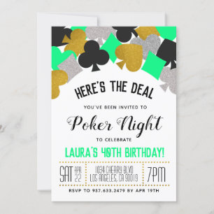 Casino Poker Invitation