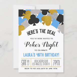 Casino Poker Invitation