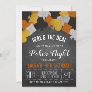 Casino Poker Invitation