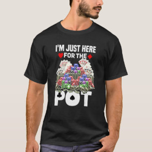 Casino Poker Player Card Games Gambling Cardholder T-Shirt