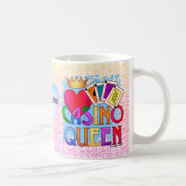 Casino Queen Coffee Mug (Right)
