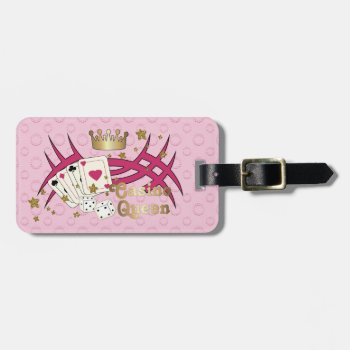 Casino Queen Luggage Tag by Spice at Zazzle