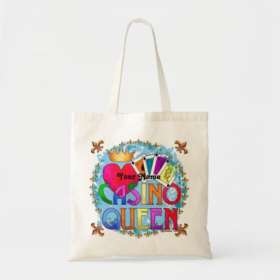 Casino Queen Tote Bag