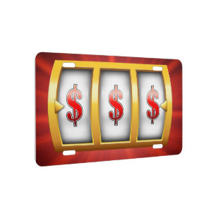 Casino Slot License Plate