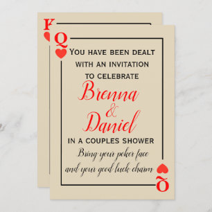 Casino Theme Invitation