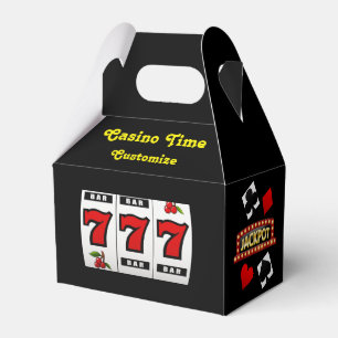 Casino Time Favor Box