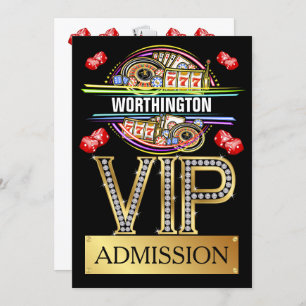 CASINO VIP Admission Invitation