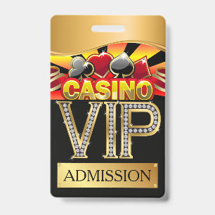 CASINO VIP Lanyard BADGE